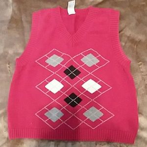 Boys size 5 sweater vest